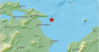 Erdbeben bei Ghar el Melh, Bizerté (M4,7)