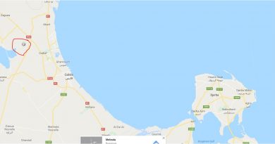 Leichtes Erdbeben in der Region Oudhref, Gabes (M3,7)