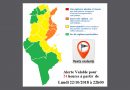 Warnung vor stürmischen Winden vor allem im Sahel und auf Cap Bon ab Mo., 22.10.2018, 22 Uhr