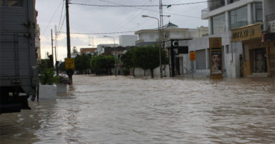 Niederschlagsmengen Tunesien: So., 08.09.2019, 7 Uhr – Mo., 09.09.2019, 7 Uhr - Bild: Überflutungen in Akouda