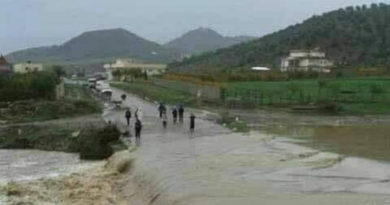 Überflutungen in Kasserine - Brigade anti terroriste - BAT
