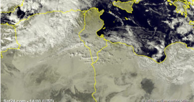 Wetterprognose Tunesien: Temperaturen etwas milder - Ab der Nacht zu Montag (20.01.2020) zeitweilige Regenfälle
