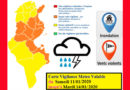 Warnung vor markantem Wetter ab Sa., den 11. Jan bis Di., den 14. Jan 2020