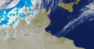Wetterprognose Tunesien: In den nächsten Tagen unbeständig und Gewitter mit Hagel möglich