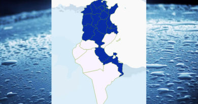 Niederschlagsmengen Tunesien: So, 13 Sep – Mo, 14 Sep 2020, 7 Uhr
