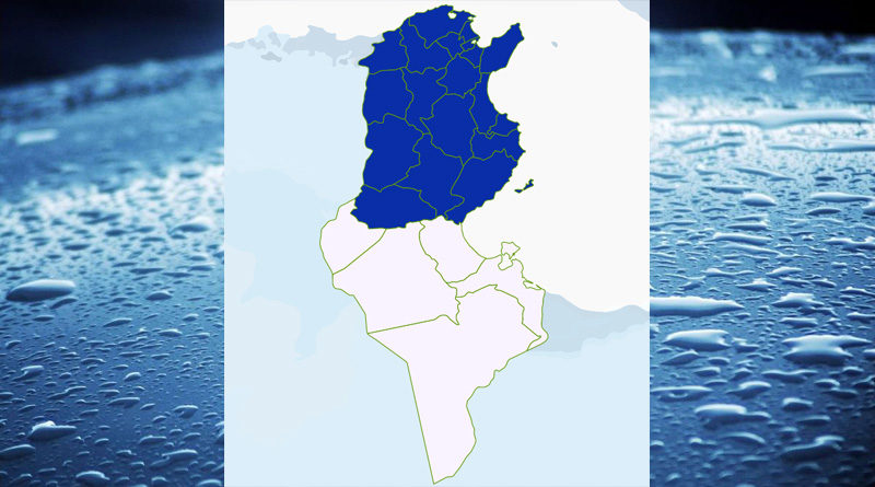 Niederschlagsmengen Tunesien: Di, 9 März – Mi, 10 März 2021
