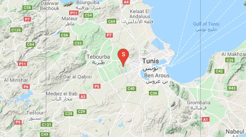 31 Mai 2021: Zwei Erdbeben in Mornaguia, Manouba [M2.56/2.44]