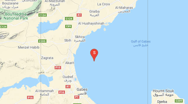 19 Mai 2021: Erdbeben im Golf von Gabès [M3.00]