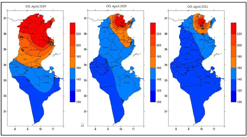 Luftqualität in Tunesien hat sich in den Lockdowns erheblich verbessert