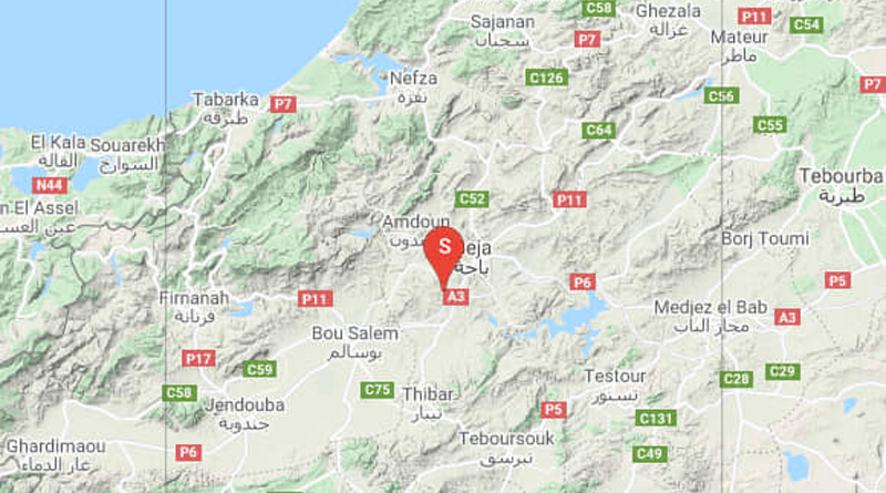 Erdbeben im Gouvernorat Béjà [M4.00/3.00]