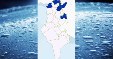 Niederschlagsmengen Tunesien: Mi, 27 Okt – Do, 28 Okt 2021, 7 Uhr