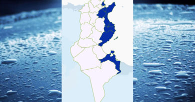Niederschlagsmengen Tunesien: So, 27 Nov – Mo, 28 Nov 2022, 7 Uhr