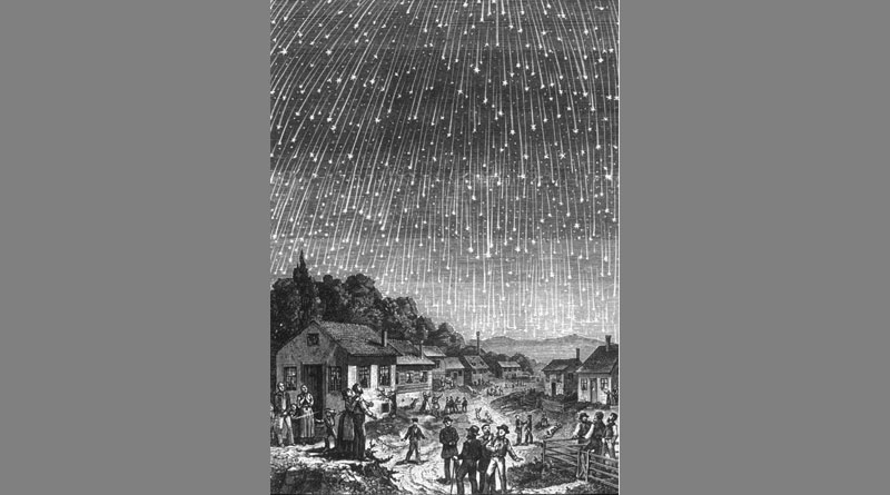 Leoniden-Meteorschauer von 1833