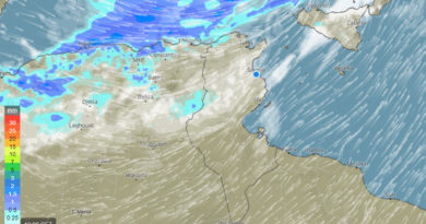 INM: Wetterverschlechterung beginnt im Norden Tunesiens
