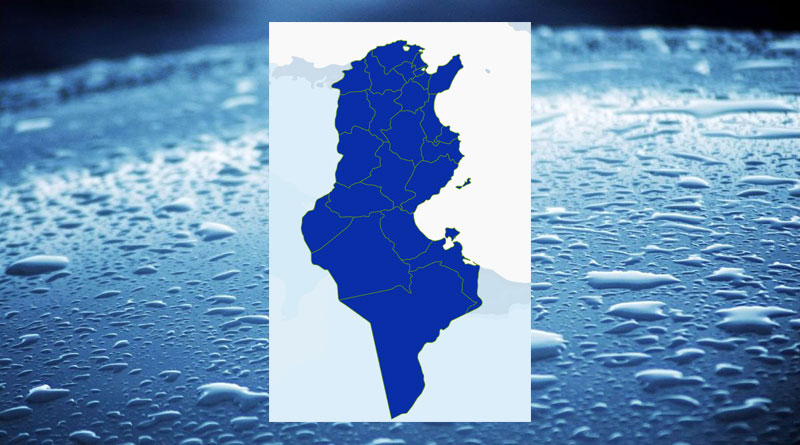 Niederschlagsmengen Tunesien: So, 14. Mai – Mo, 15 Mai 2023, 7 Uhr
