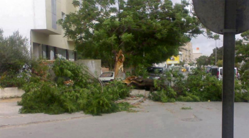Sturm über Tunesien am 22. Mai 2013