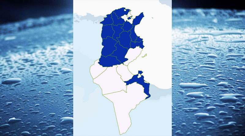 Niederschlagsmengen Tunesien: Sa, 2. Dez – So, 3. Dez 2023, 7 Uhr