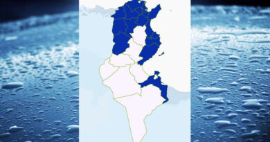 Niederschlagsmengen Tunesien: Sa, 16. Dez – So, 17. Dez 2023, 7 Uhr