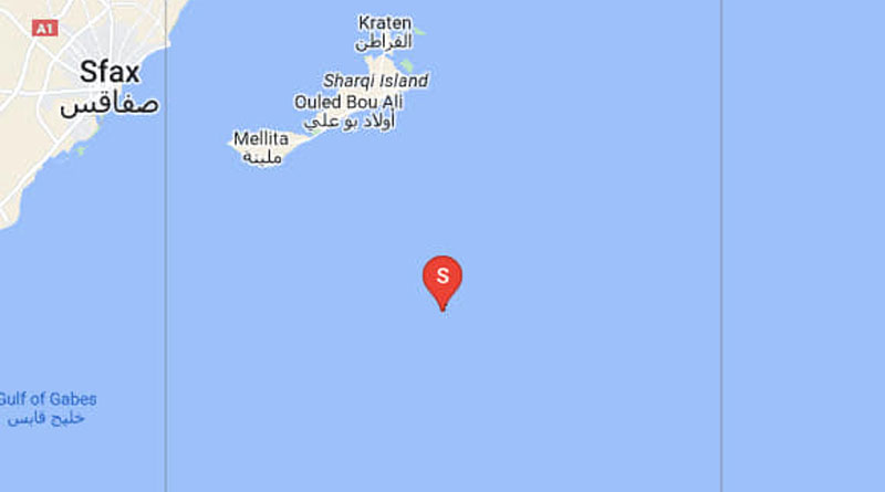 18 Jan 2024: Erdbeben südöstlich der Kerkennah-Inseln im Mittelmeer [M3.4]