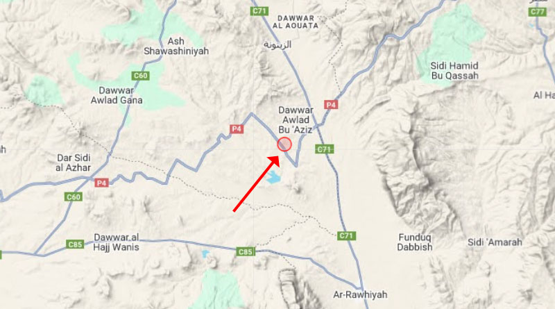 30. Jan 2024: Erdbeben nordwestlich von Rouhia (Siliana) [M3.6]