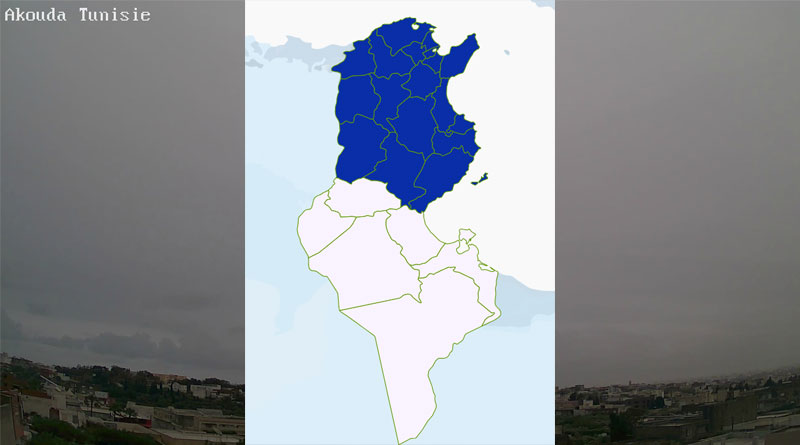 Niederschlagsmengen Tunesien: Di, 23. Apr – Mi, 24. Apr 2024