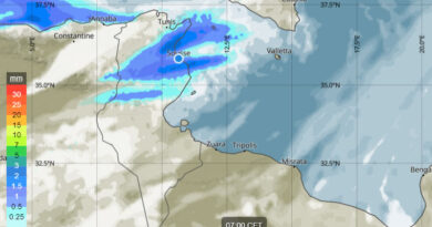 Tunesien: Bis Ende April 2024 wechselhaft und feucht