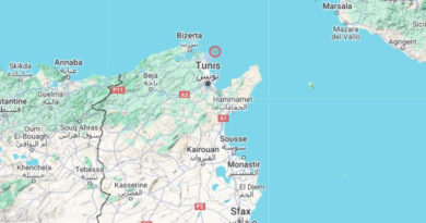 31 Mai 2024: Erdbeben nordöstlich von Rafraf (Bizerté) [M3.0]