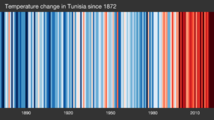 Internationaler “#ShowYourStripes” Tag