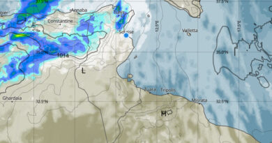 Warnung 8. Sep 2024: Wetterumstellung mit Gewitter, Starkregen und Starkwind