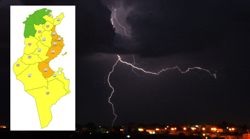 Warnung vor markantem Wetter ab Montag, 21. Okt 2024