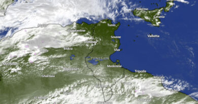 Warnung vor markantem Wetter ab Dienstagnachmittag, 13. Mai 2025