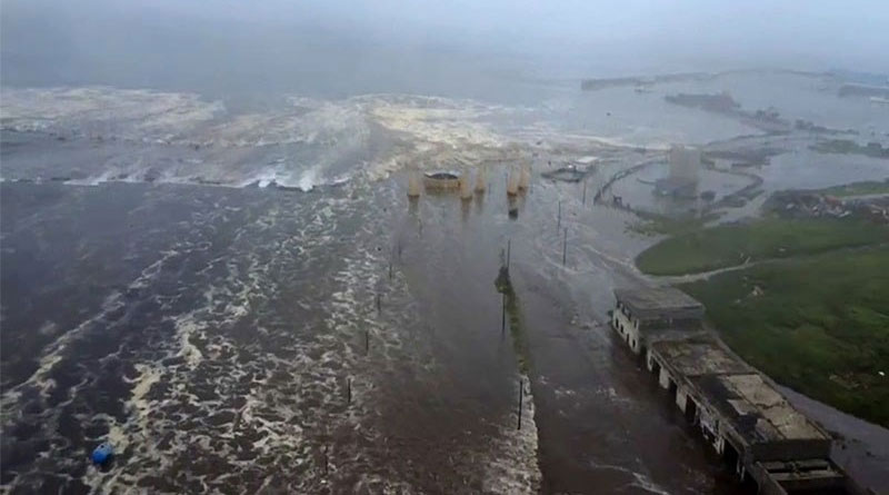 Tsunami erreicht Kamchatka-Küste