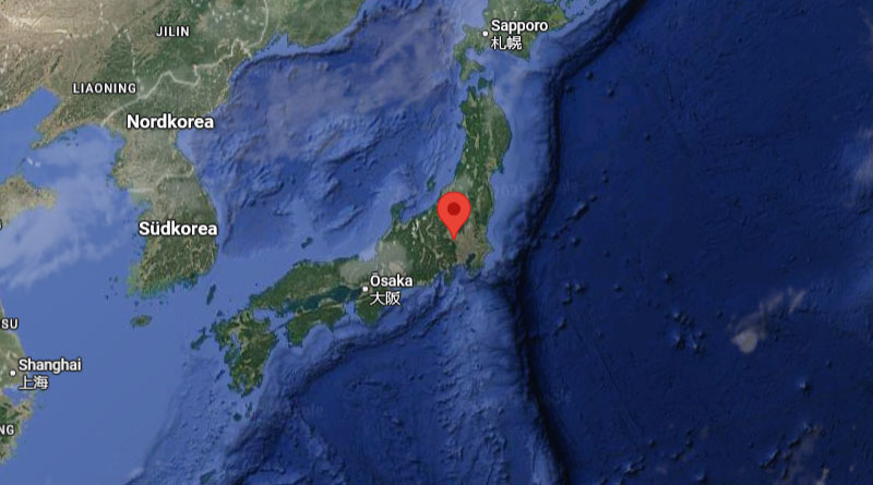 Höchstwert von 41,8 Grad Celsius in der Stadt Isesaki in der Präfektur Gunma