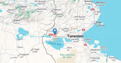 1. Sep 2025: Erdbeben 28 km nordöstlich von Tozeur [M3.3]