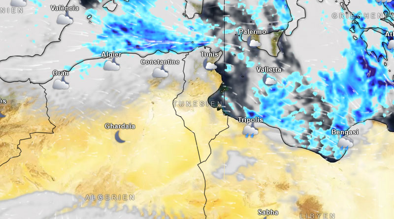 Warnung vor starkem Regen und Wind ab Donnerstag, 4. Dez 2025