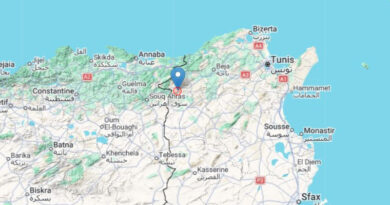 6. März 2026: Leichtes Erdbeben südöstlich von Ghardimaoui (Jendouba) [M2.8]