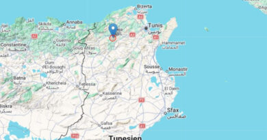 15. März 2026: Leichtes Erdbeben bei Teboursouk, Gouvernorat Beja [M3.4]