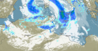 Folgemeldung: Temperaturrückgang, Niederschlägen und Schnee in den Höhenlagen ab 15. März 2026