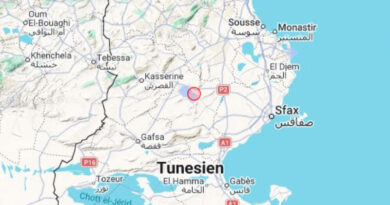 10. Mai 2026: Leichtes Erdbeben nahe Sidi Bouzid, Gouvernorat Sidi Bouzid [M3.1]