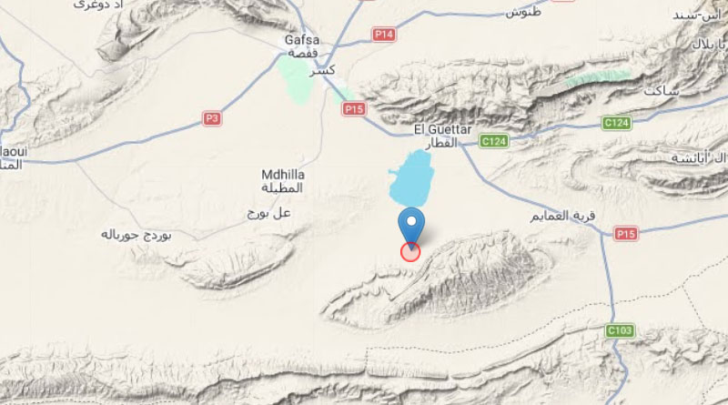 6. Mai 2026: Leichtes Erdbeben bei El Guetar, Gouvernorat Gafsa [M3.1]
