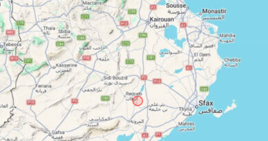 22. Juni 2026: Moderates Erdbeben 73 km westlich von Sfax [M4.20]