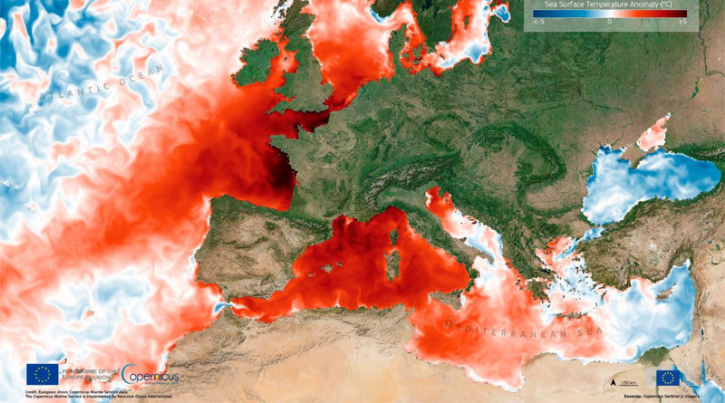 Meerestemperaturen Mai 2026 - Vorzeitige Erwärmung des Mittelmeeres: Besorgniserregendes Klimasignal für den Sommer 2026