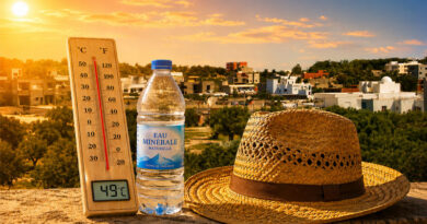Tunesien: Bis zu 49°C erwartet … Vorhersage für die kommenden Tage bis Mittwoch, 22. Juli 2026